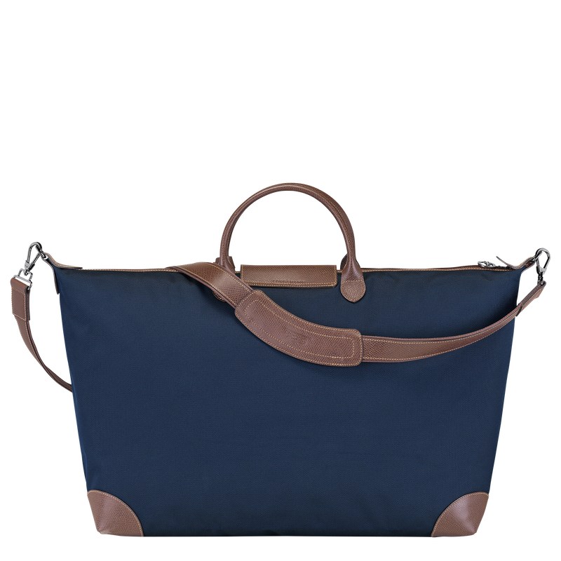 Longchamp Boxford M Travel Bag Blauw | WCVL71249