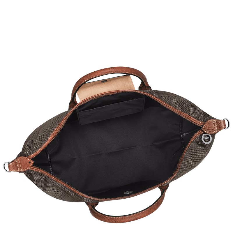 Longchamp Boxford M Travel Bag Bruin | PRNF69041