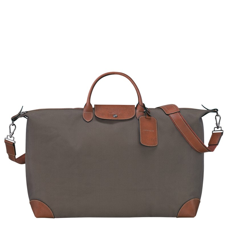 Longchamp Boxford M Travel Bag Bruin | PRNF69041