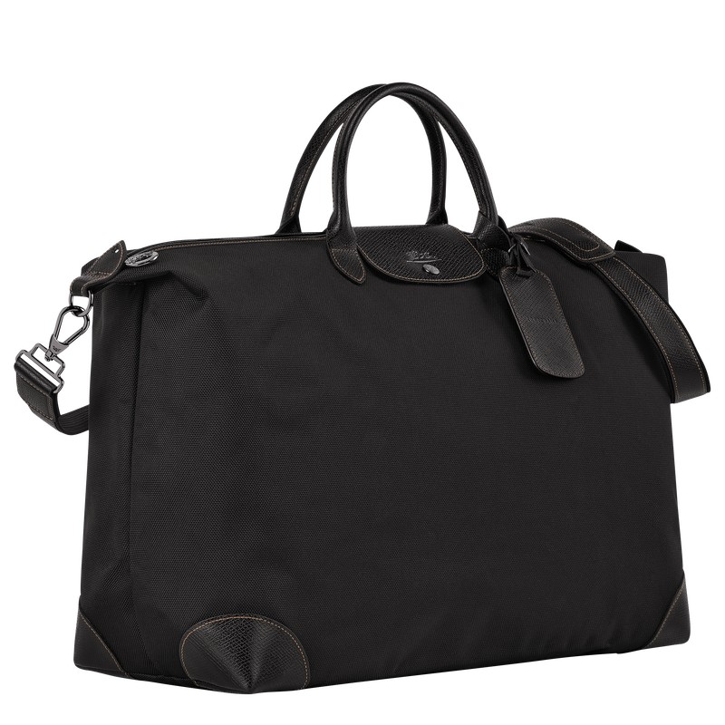 Longchamp Boxford M Travel Bag Zwart | FAQK15608