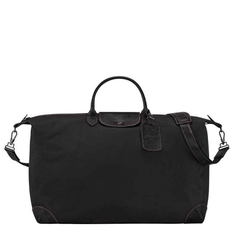 Longchamp Boxford M Travel Bag Zwart | FAQK15608