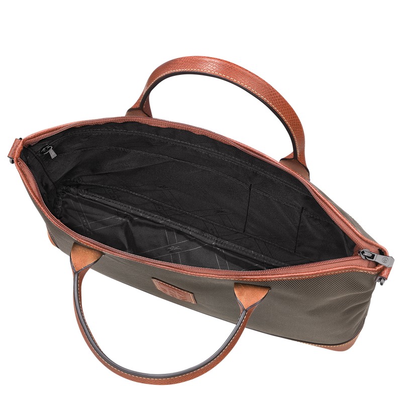 Longchamp Boxford S Briefcase Bruin | XWYO28450