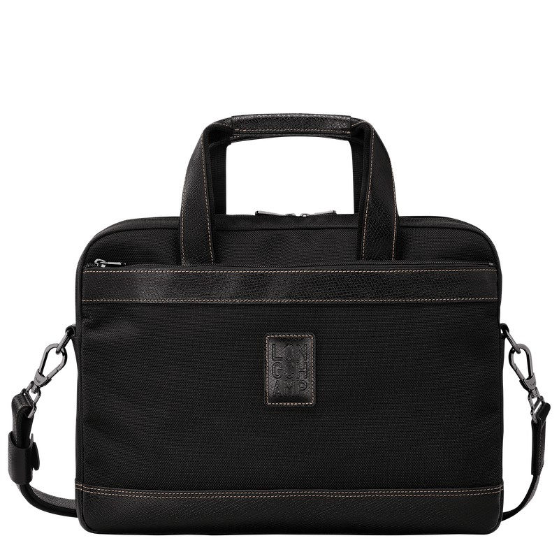 Longchamp Boxford S Briefcase Zwart | OEKX74169