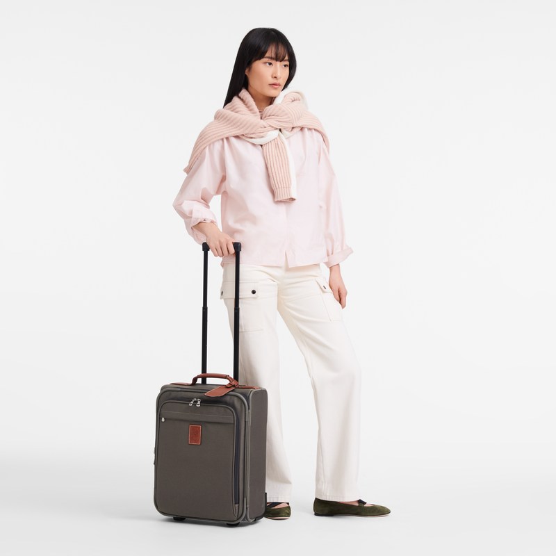 Longchamp Boxford S Suitcase Bruin | QMXF36487