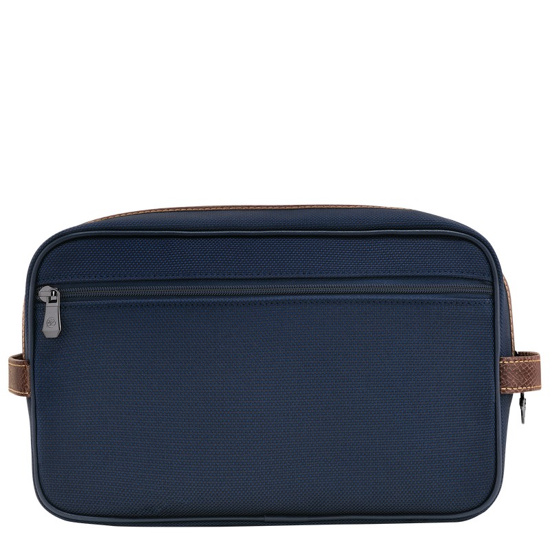 Longchamp Boxford Toiletry Case Blauw | KMEB72508