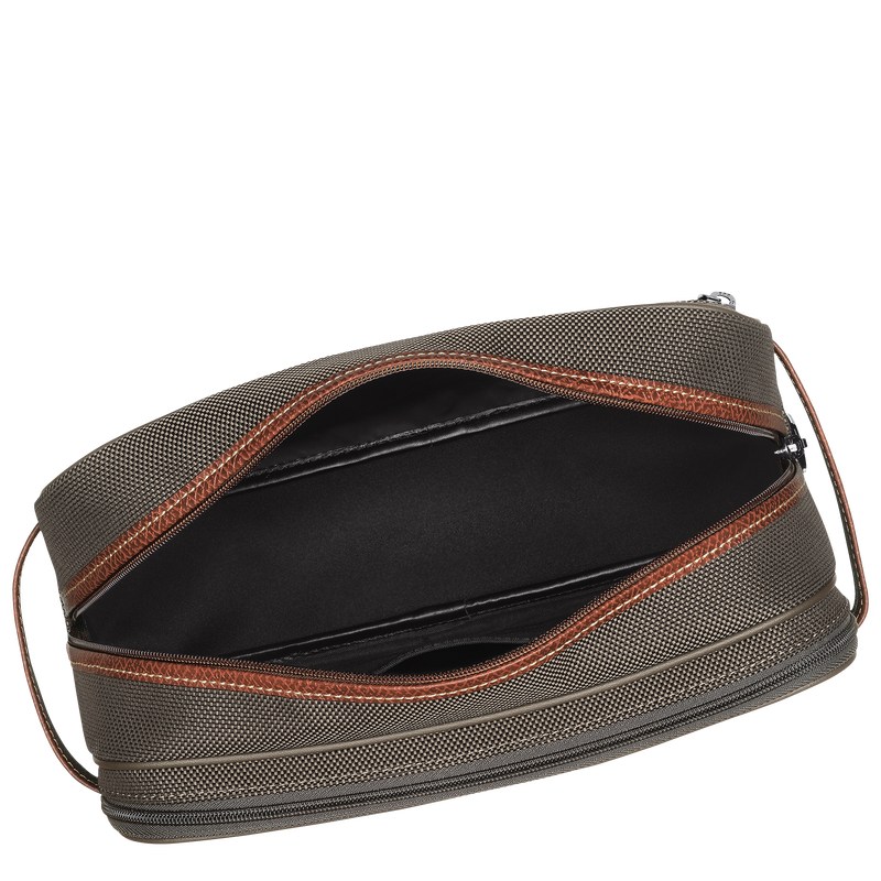 Longchamp Boxford Toiletry Case Bruin | DJRC15694