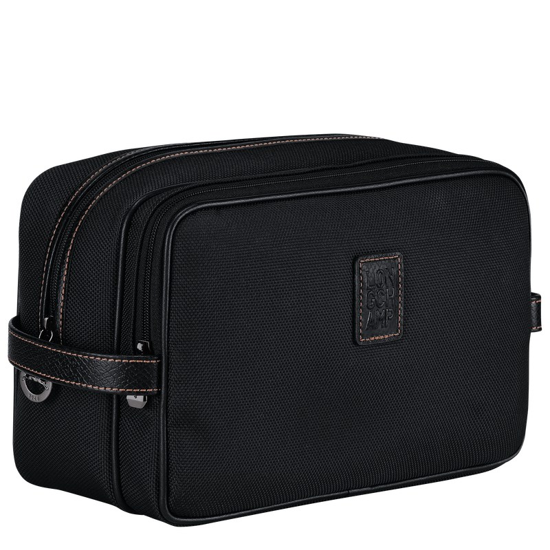 Longchamp Boxford Toiletry Case Zwart | PDUC71905