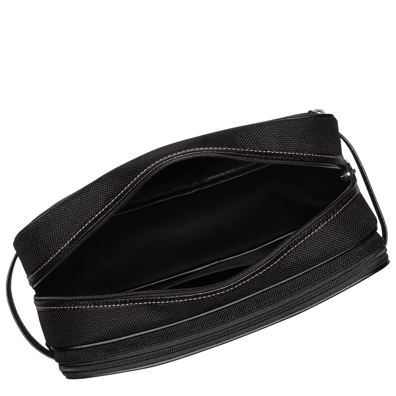 Longchamp Boxford Toiletry Case Zwart | PDUC71905