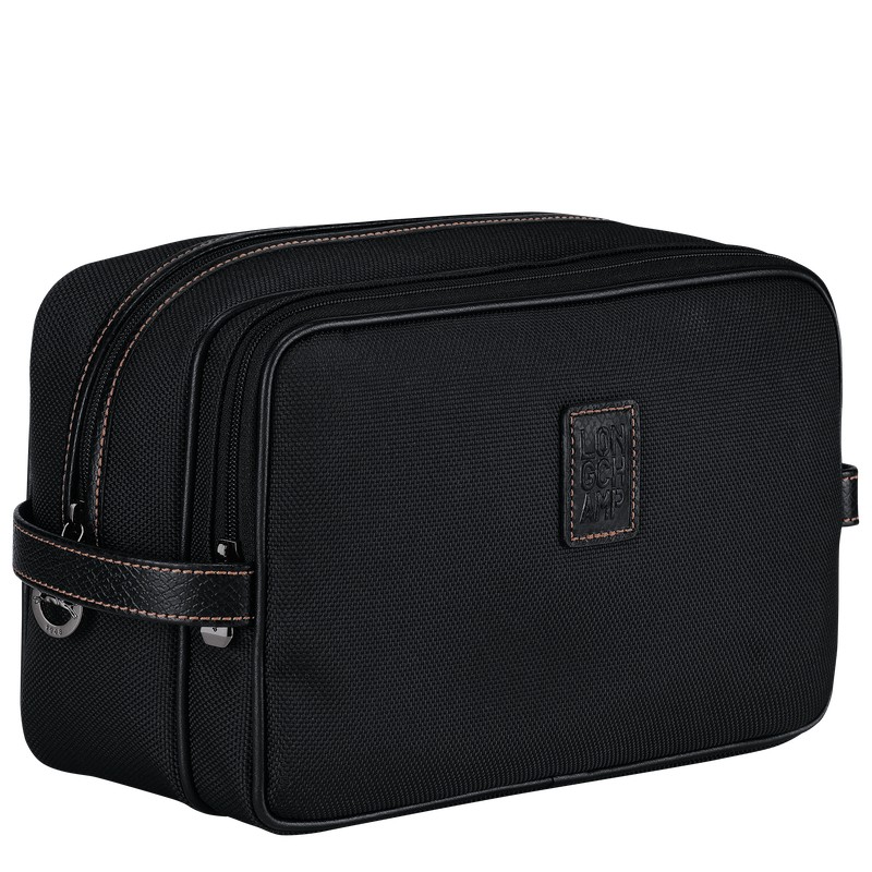 Longchamp Boxford Toiletry Case Zwart | RNEK84013