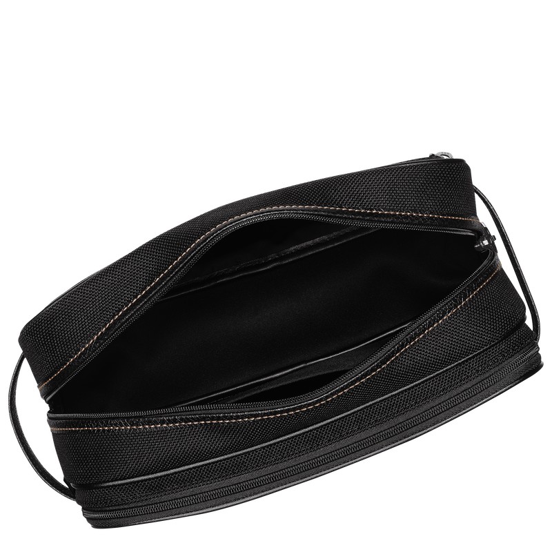 Longchamp Boxford Toiletry Case Zwart | RNEK84013