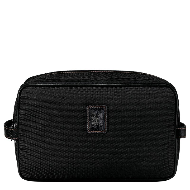 Longchamp Boxford Toiletry Case Zwart | RNEK84013