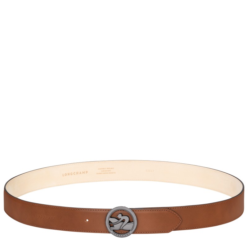 Longchamp Box-trot Belt Cognac | LPVG94587