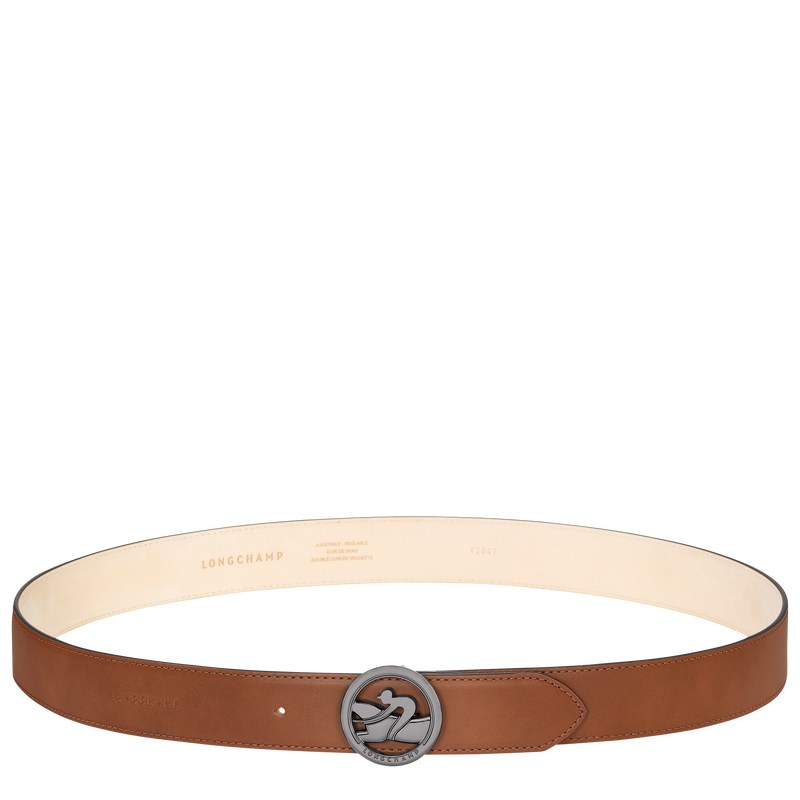 Longchamp Box-trot Belt Cognac | VEYJ63491