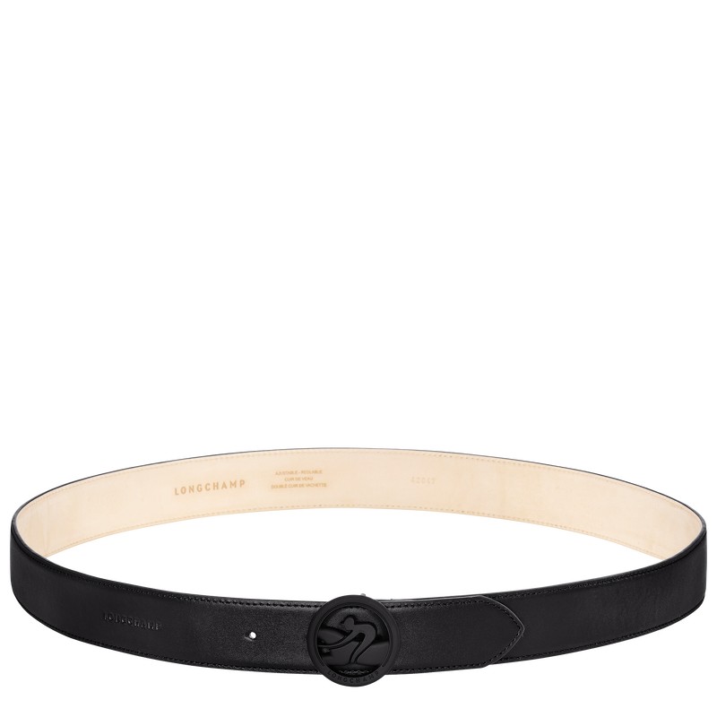 Longchamp Box-trot Belt Zwart | UHTA63415