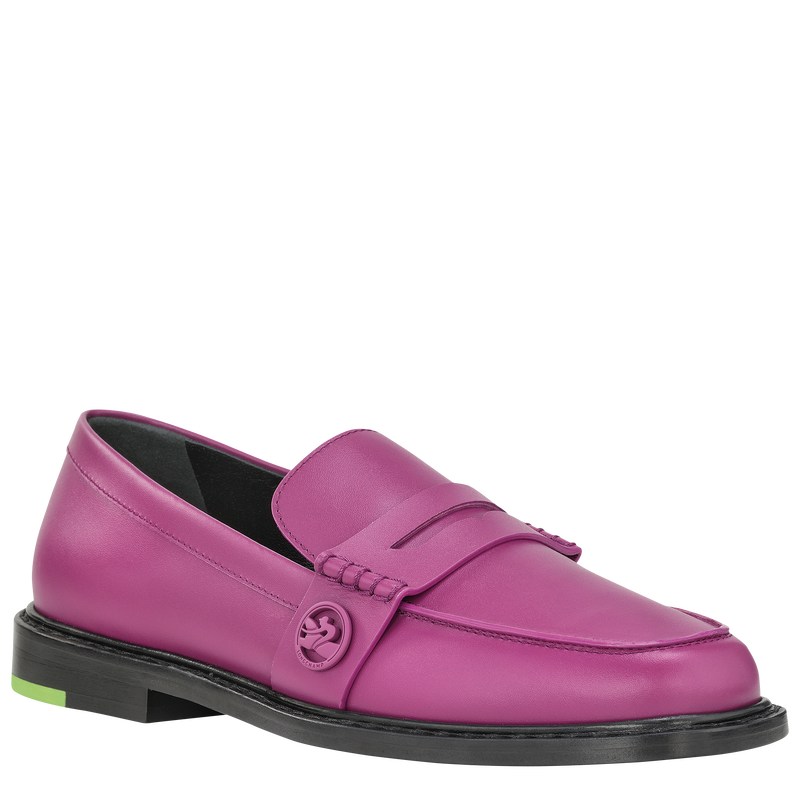 Longchamp Box-trot Loafer Violet | BWCV19672