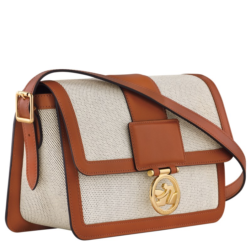 Longchamp Box-trot M Crossbody Bag Cognac | HSXP57128