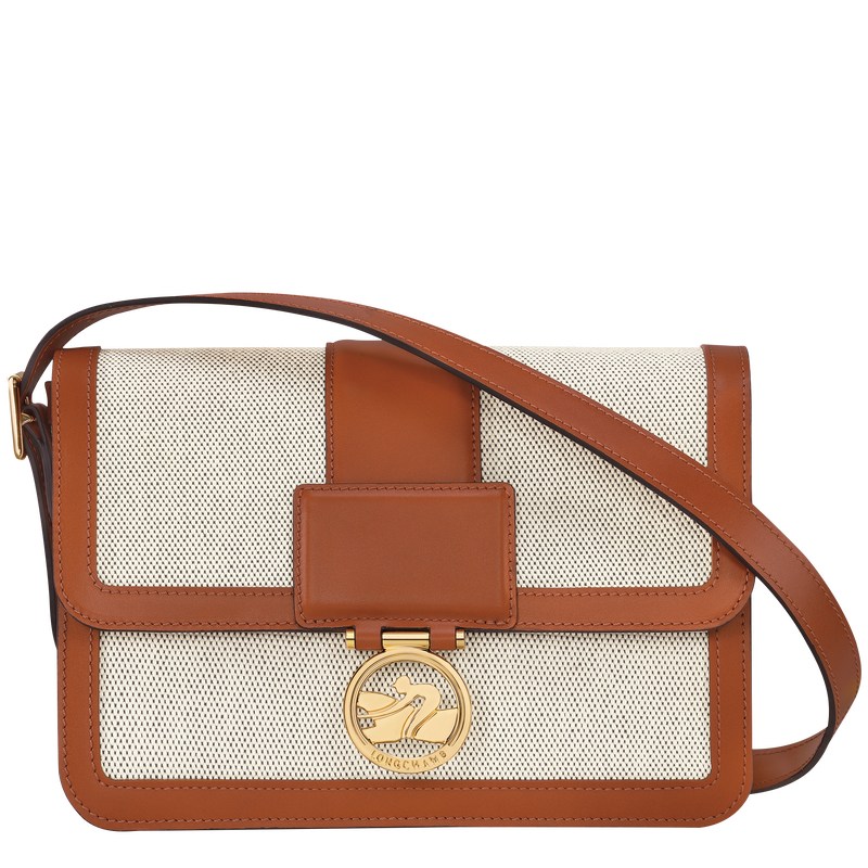 Longchamp Box-trot M Crossbody Bag Cognac | HSXP57128