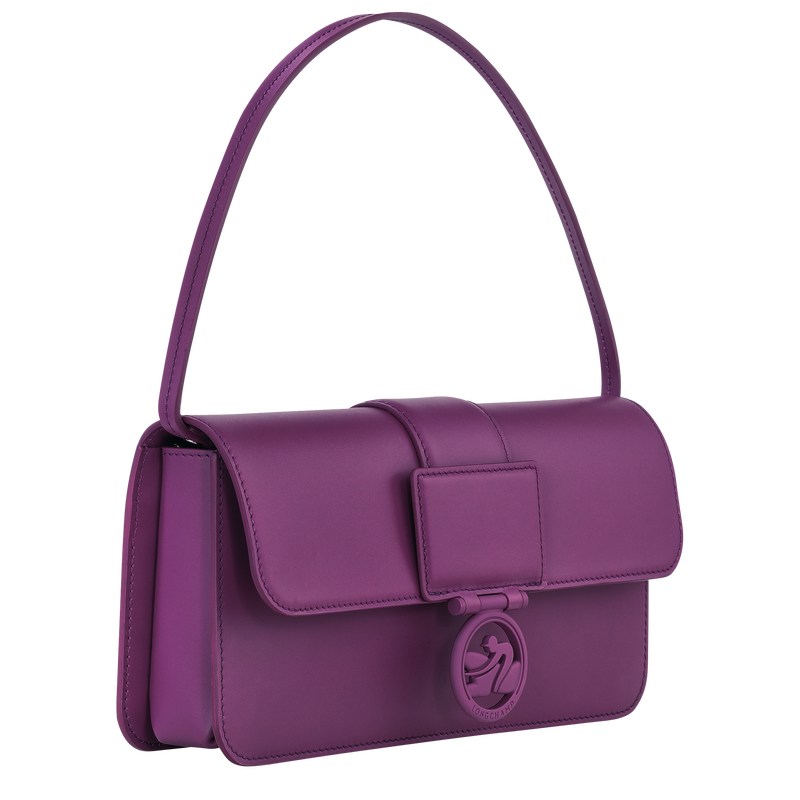 Longchamp Box-trot M Shoulder Bag Violet | MJLD85297