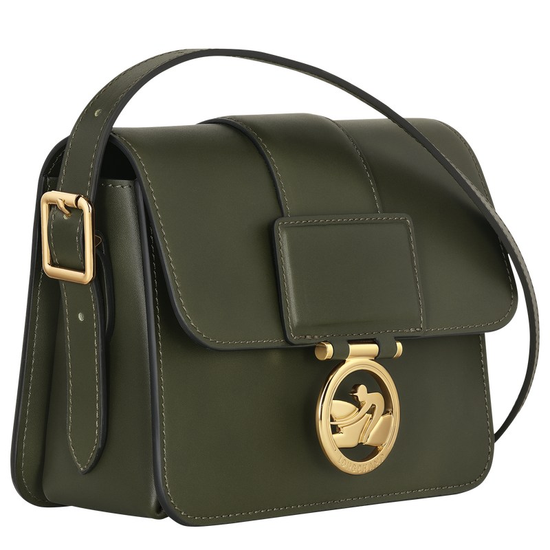 Longchamp Box-trot S Crossbody Bag Khaki | ORZD41267