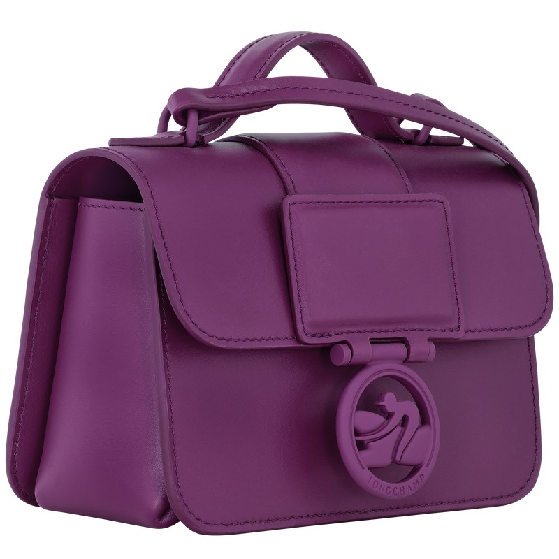 Longchamp Box-trot Xs Crossbody Bag Violet | VPOQ10284