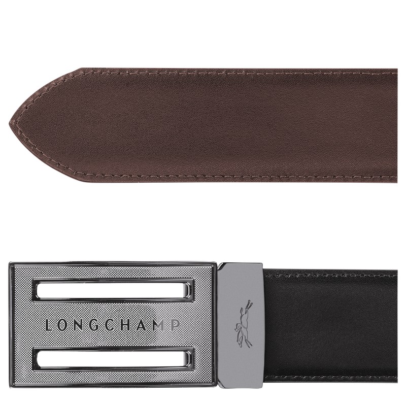 Longchamp Delta Box Belt Zwart | HJZX19423