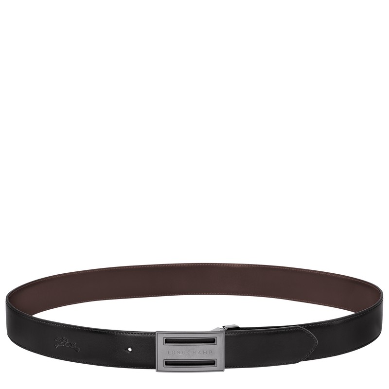 Longchamp Delta Box Belt Zwart | HJZX19423