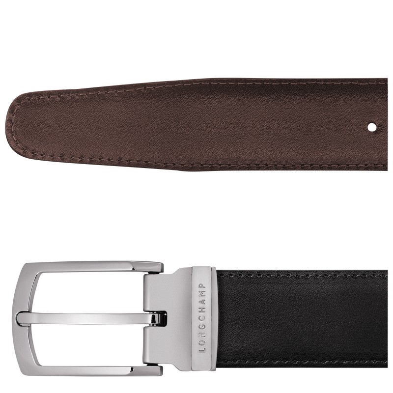 Longchamp Delta Box Belt Zwart | JUTP65142