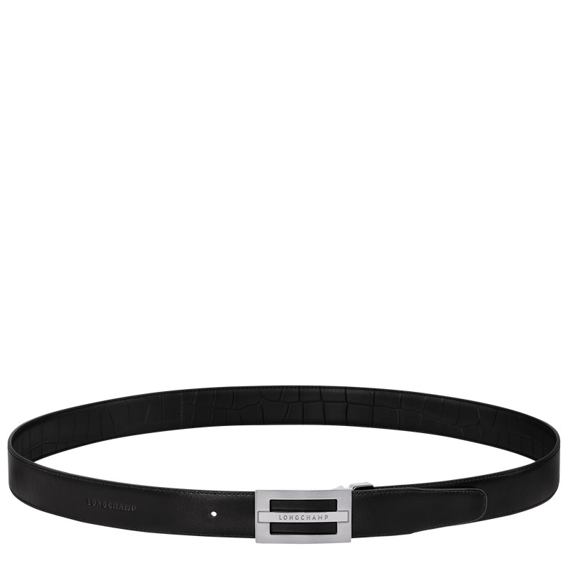 Longchamp Delta Box Belt Zwart | KAVX54629