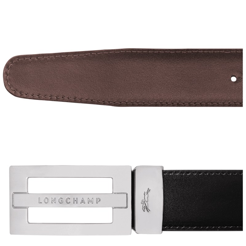 Longchamp Delta Box Belt Zwart | PMTA64709