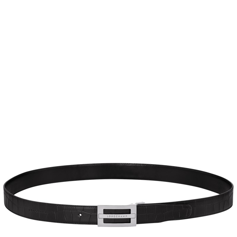 Longchamp Delta Box Belt Zwart | QFZP87294