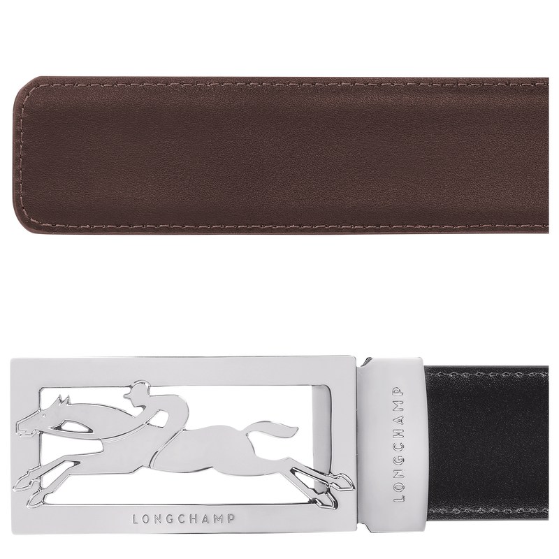 Longchamp Delta Box Belt Zwart | WLCQ92053