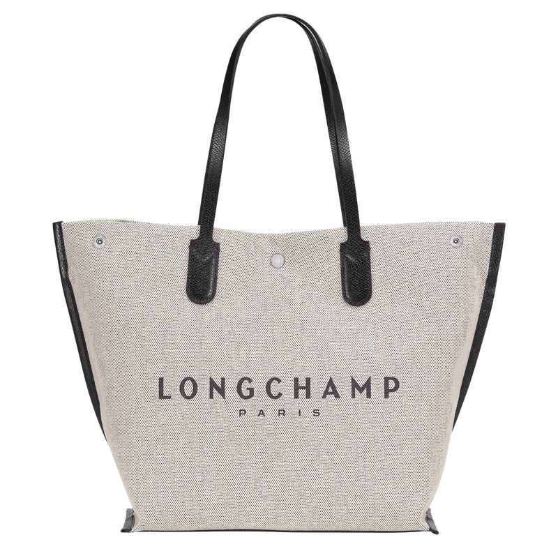 Longchamp Essential L Tote Bag Ecru | CNYV97536