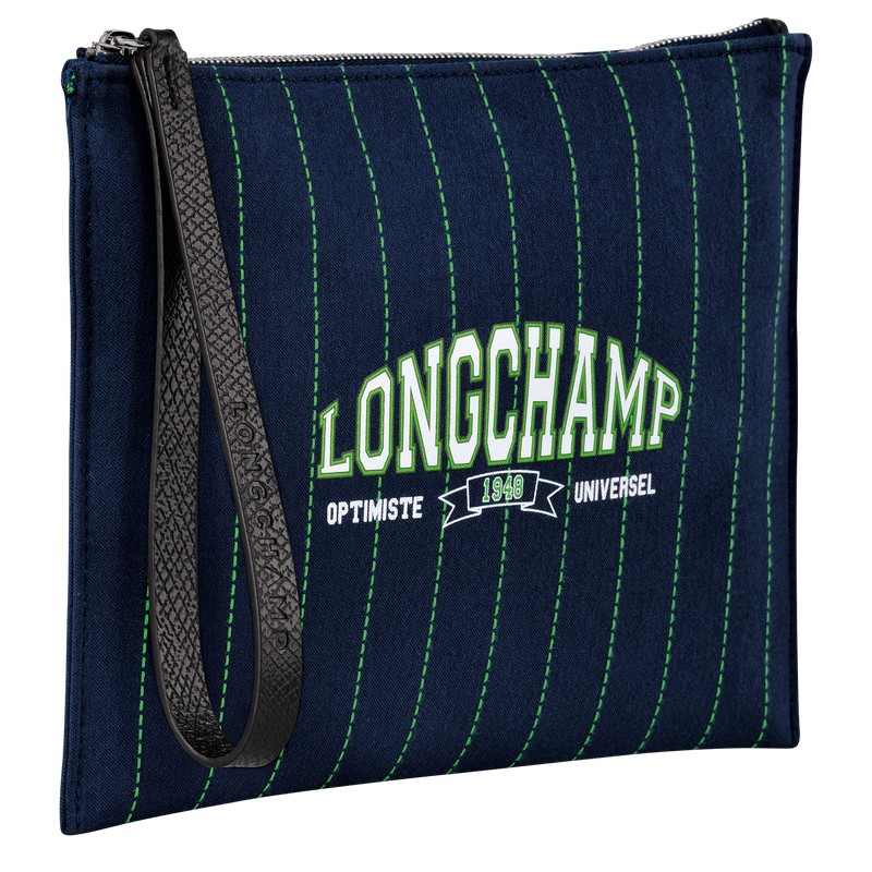 Longchamp Essential Pouch Donkerblauw | GWIJ68235