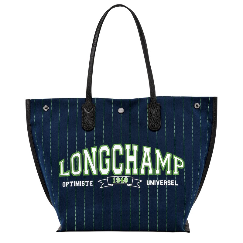 Longchamp Essential Tote Bag Donkerblauw | ICAN81024