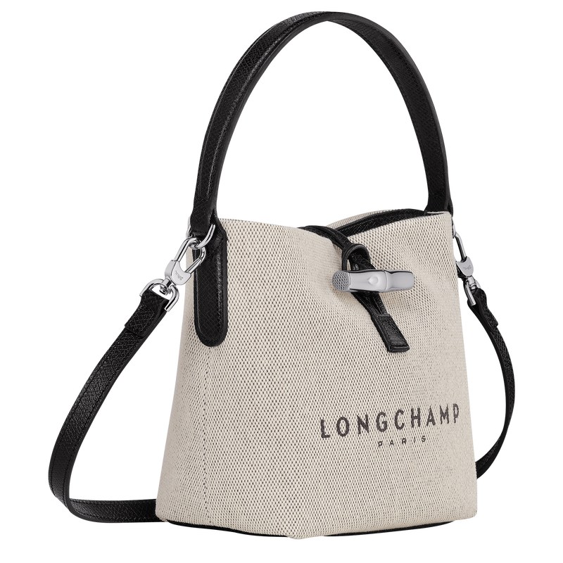 Longchamp Essential Xs Bucket Bag Ecru | SCVJ67430