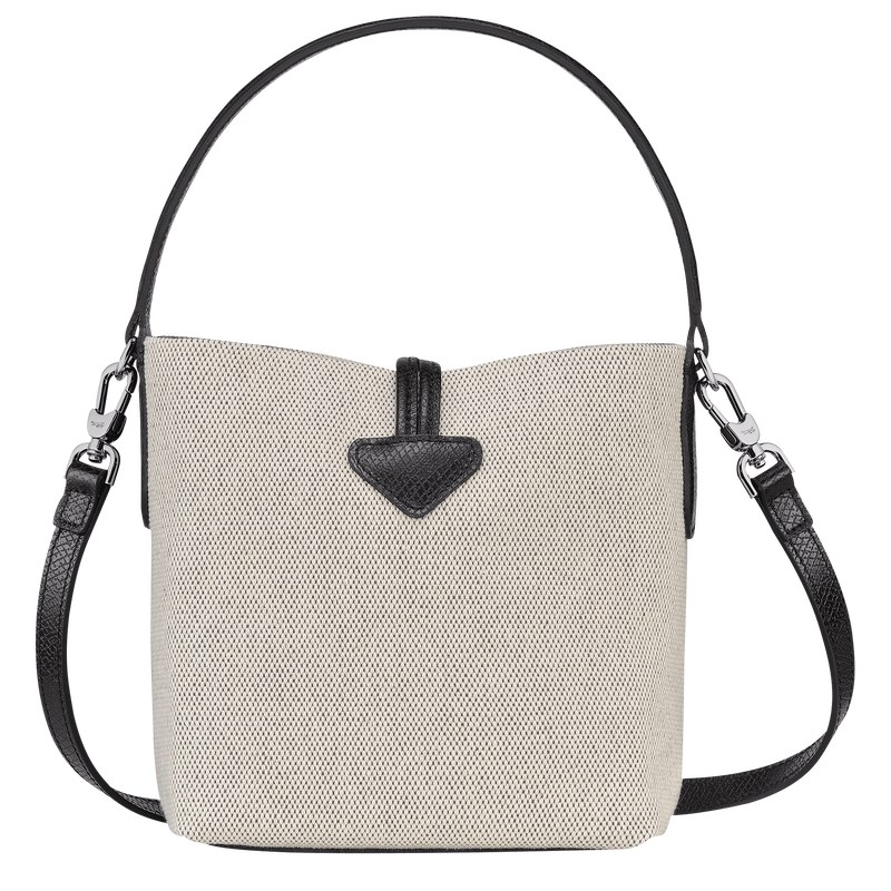 Longchamp Essential Xs Bucket Bag Ecru | SCVJ67430