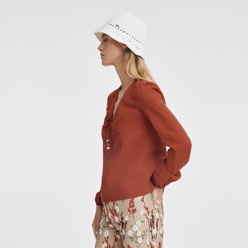 Longchamp Hat Ecru | WPCX03279