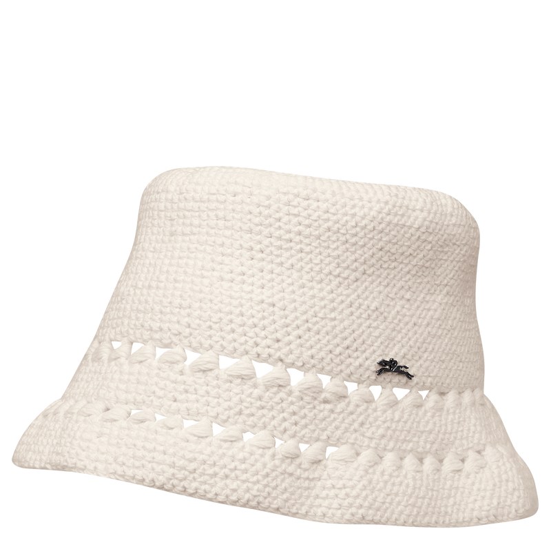 Longchamp Hat Ecru | WPCX03279