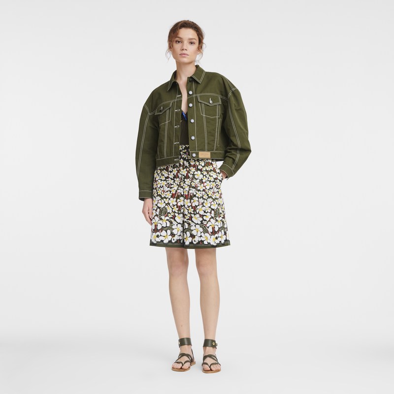 Longchamp Jacket Khaki | ITPN75193