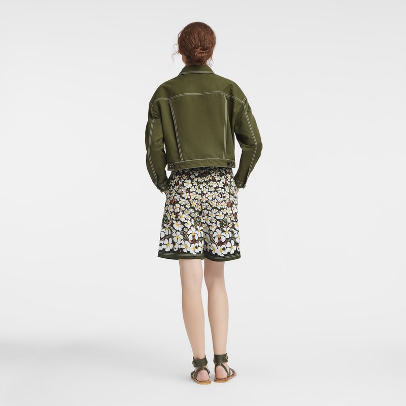 Longchamp Jacket Khaki | ITPN75193