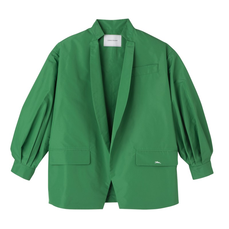 Longchamp Kimono Jacket Groen | KIFU50687