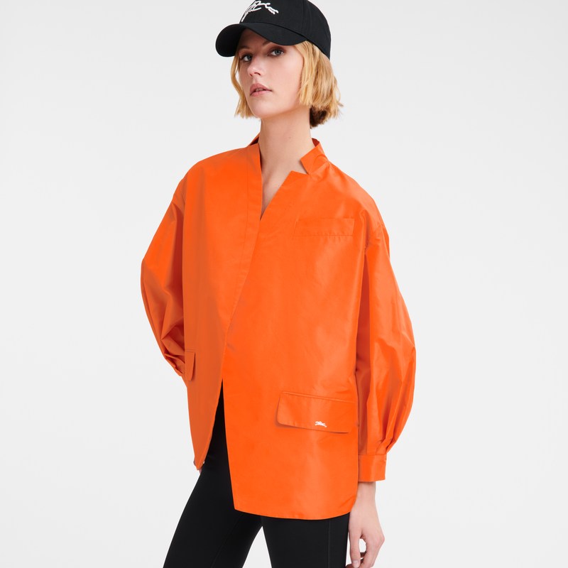 Longchamp Kimono Jacket Oranje | JMDW46293