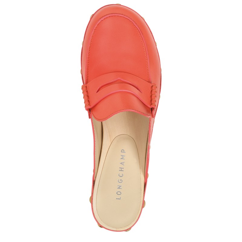 Longchamp La Cigale Clogs Strawberry | ENSQ43015