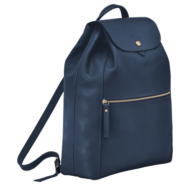 Longchamp Le Foulonné Backpack Donkerblauw | HJNL93504