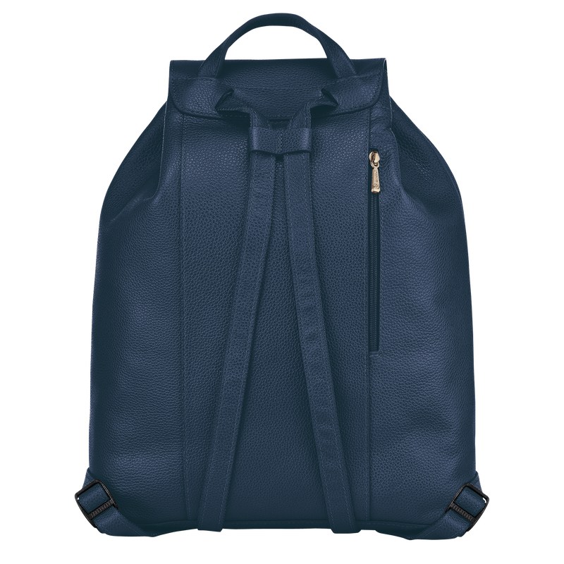 Longchamp Le Foulonné Backpack Donkerblauw | HJNL93504