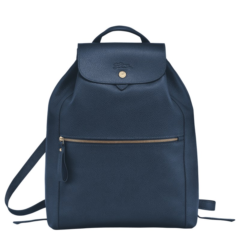 Longchamp Le Foulonné Backpack Donkerblauw | HJNL93504