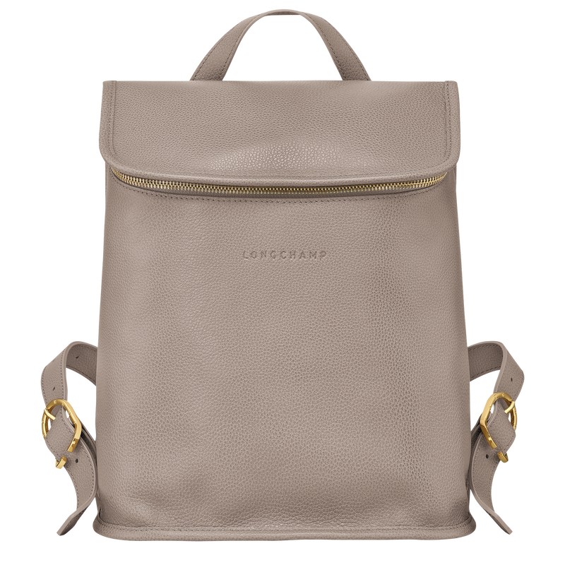 Longchamp Le Foulonné Backpack Turtledove | BYEN90738