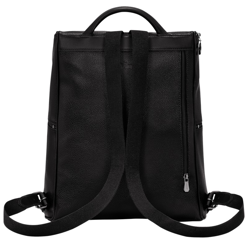 Longchamp Le Foulonné Backpack Zwart | BPXG21908