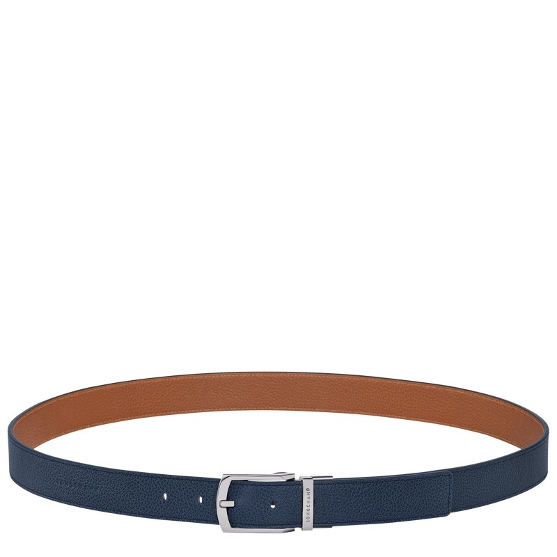 Longchamp Le Foulonné Belt Donkerblauw | MLPV24680