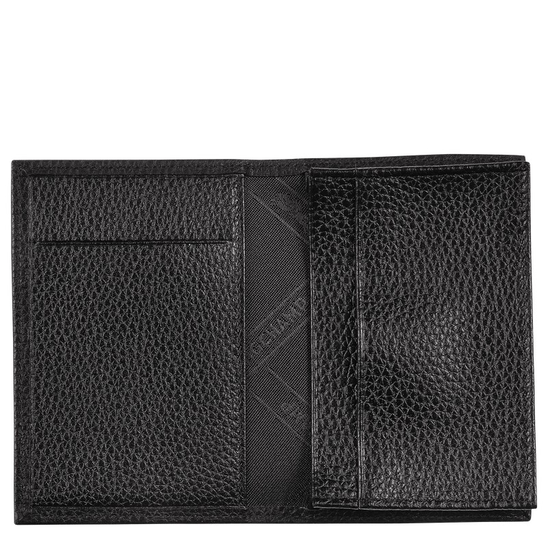 Longchamp Le Foulonné Card Holder Zwart | WNCD26308